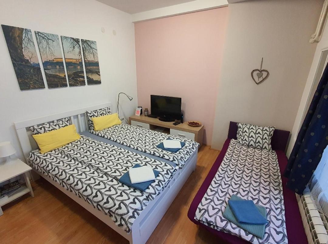 Studio Apartman Ld U Strogom Centru Nowy Sad Zewnętrze zdjęcie